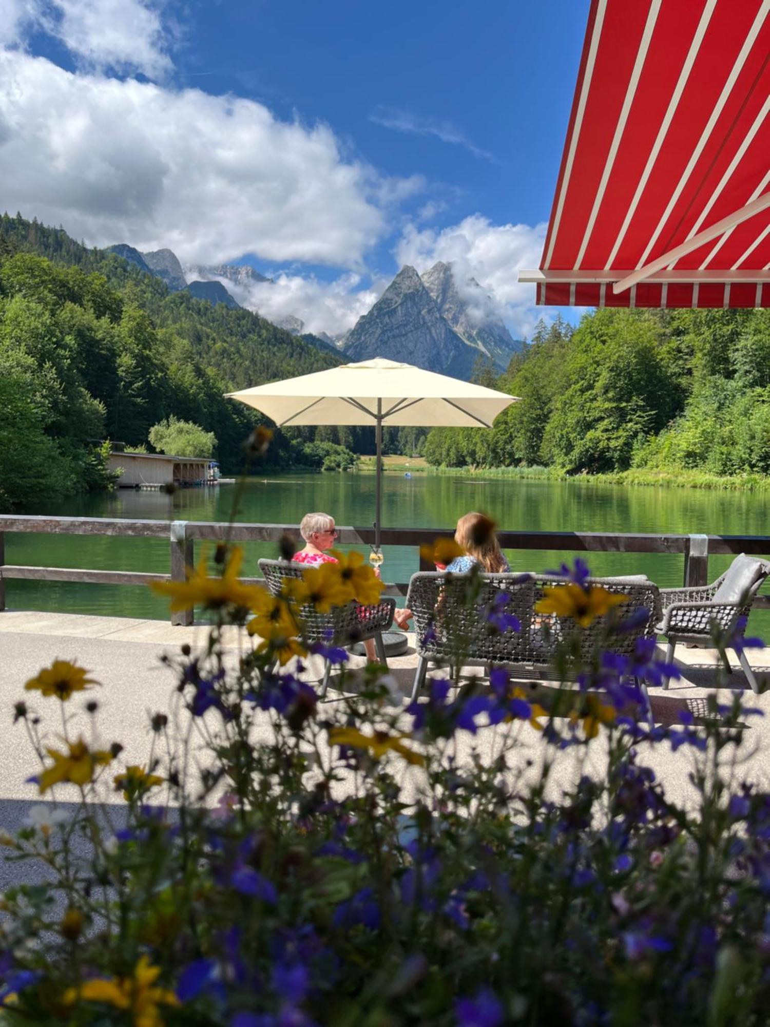 Seehaus Riessersee การ์มิช-พาร์เทนเคียร์เชน ภายนอก รูปภาพ