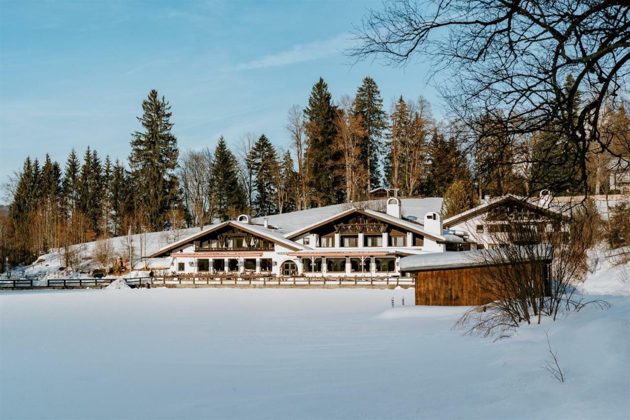 Seehaus Riessersee การ์มิช-พาร์เทนเคียร์เชน ภายนอก รูปภาพ
